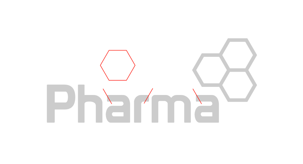 Pharma Strategies - custom lettering