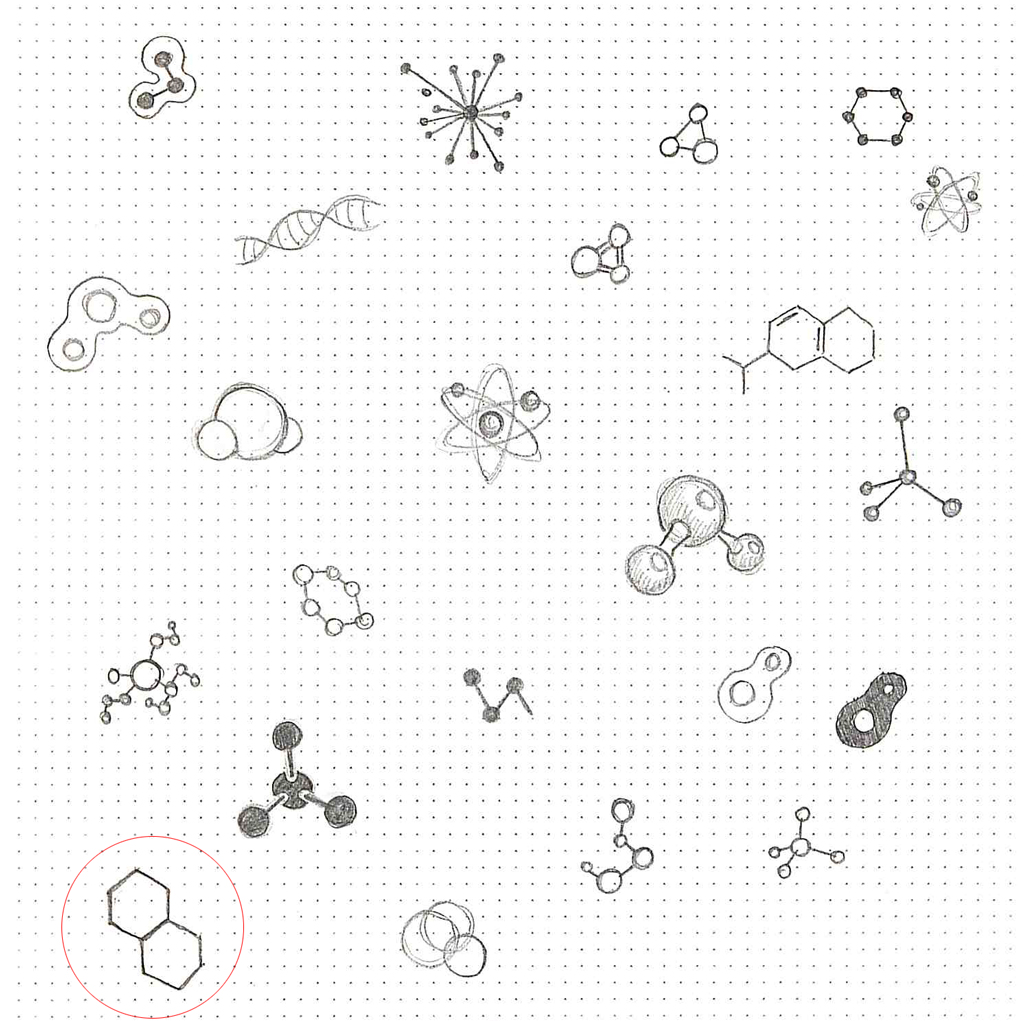 Pharma Strategies logo sketches